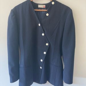 Vintage Claude Bert Paris lightweight blazer